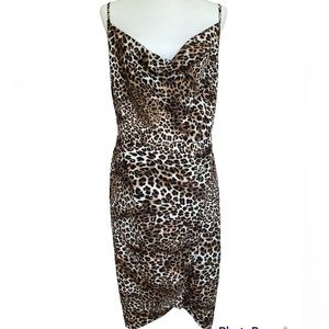 Charlotte Russe leopard print dress